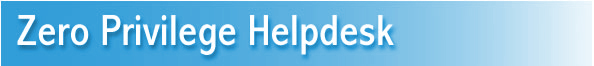 Zero Privilege Helpdesk