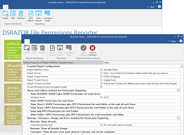 Easily document file and folder permissions